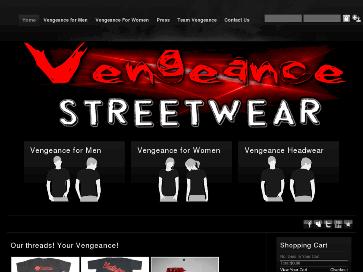 www.vengeancestreetwear.com