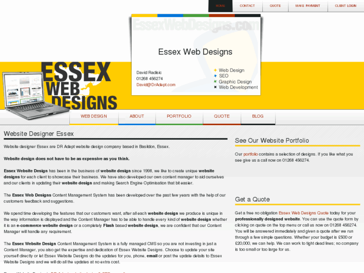 www.basildonwebdesigns.com