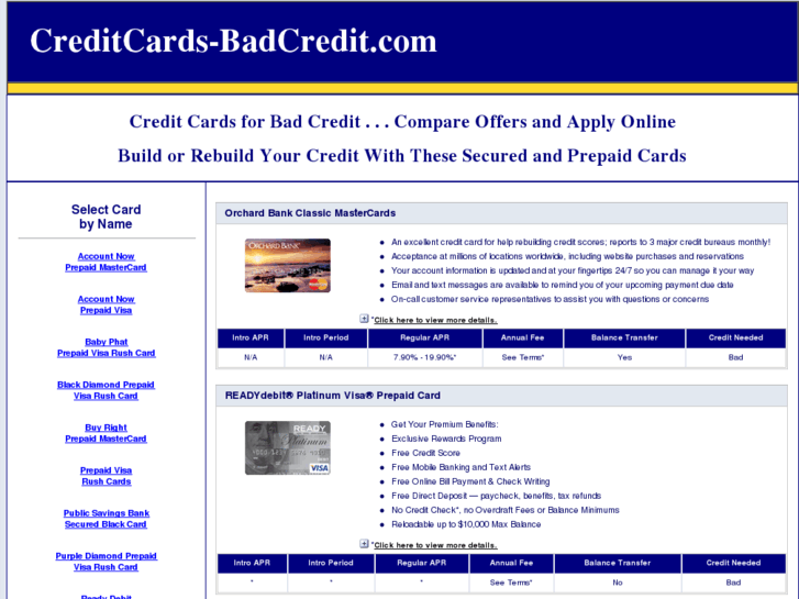 www.creditcards-badcredit.com