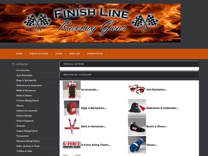 www.finishlineracinggear.com