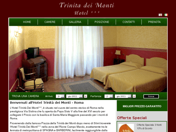 www.hoteltrinitadeimonti.com