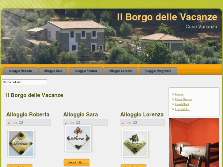 www.ilborgovacanze.com