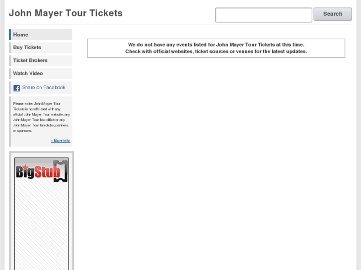 www.johnmayertourtickets.com