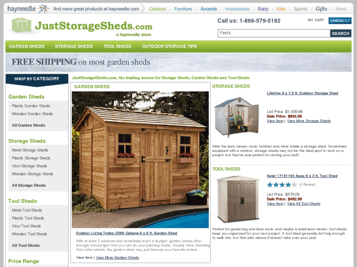 www.juststoragesheds.com