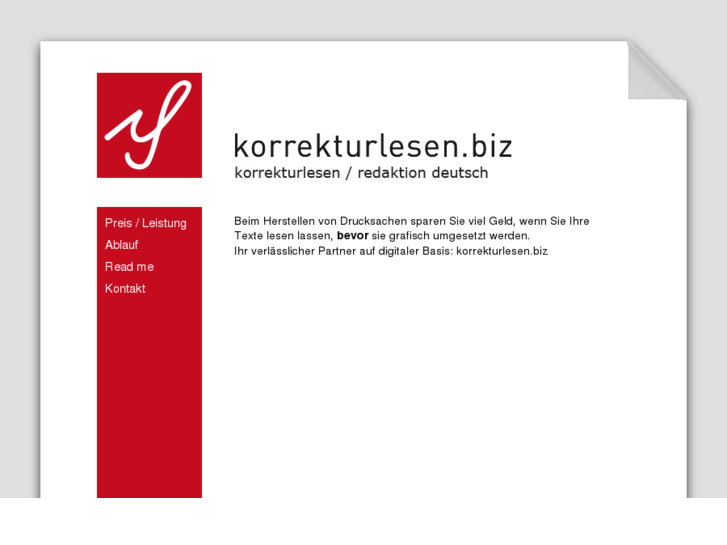 www.korrekturlesen.biz