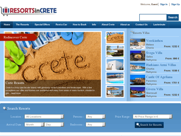 www.resortsincrete.com