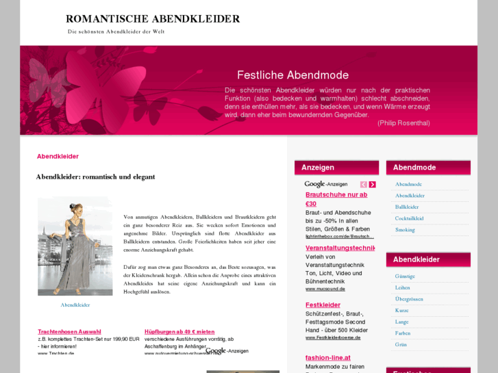 www.romantische-abendkleider.de