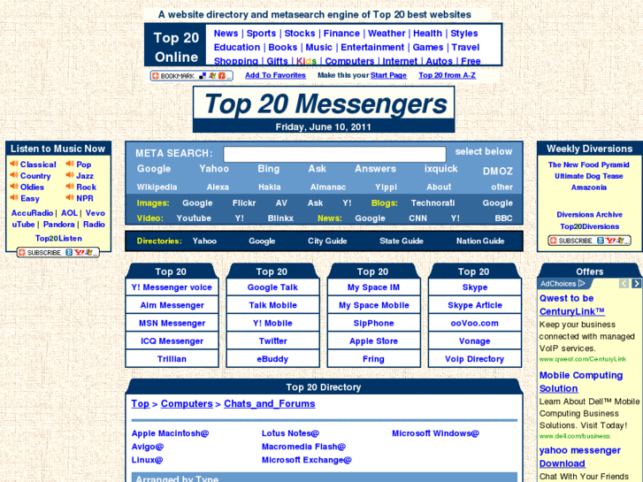 www.top20messengers.com