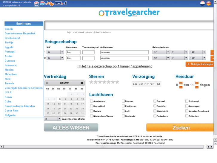 www.travelsearcher.nl