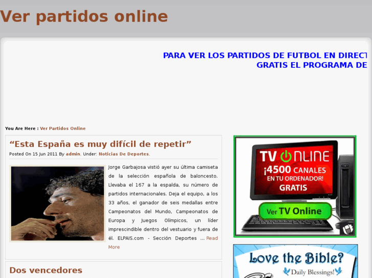 www.verpartidosonline.es