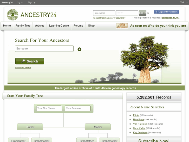 www.ancestry24.co.za