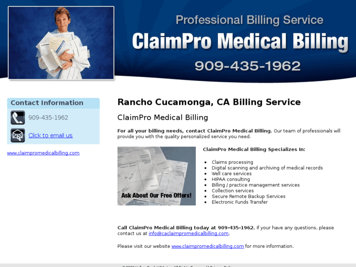 www.caclaimpromedicalbilling.com