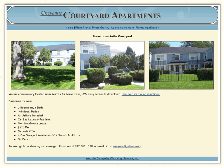 www.cheyennecourtyardapartments.com