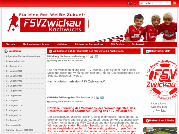 www.fsv-zwickau-nachwuchs.de