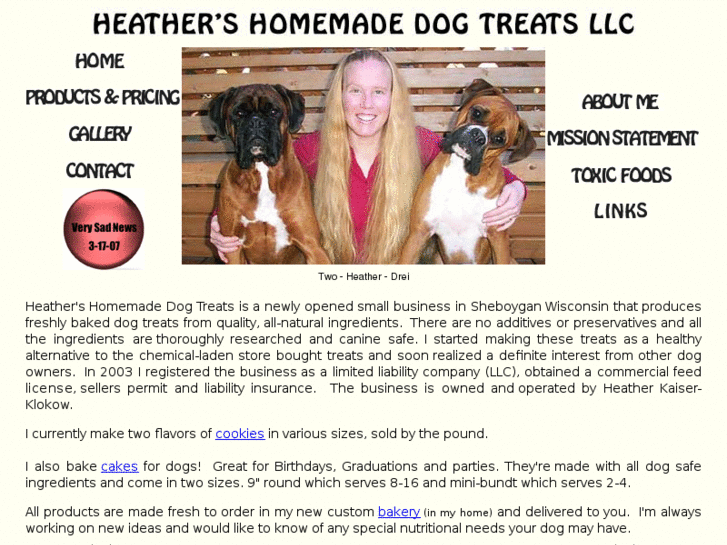 www.heathershomemadedogtreats.com