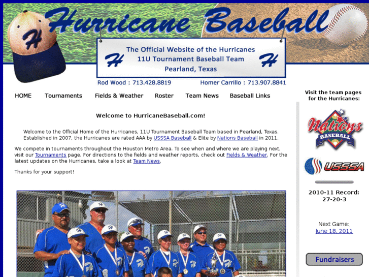 www.hurricanebaseball.com