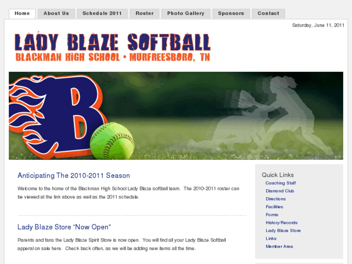 www.ladyblazesoftball.com