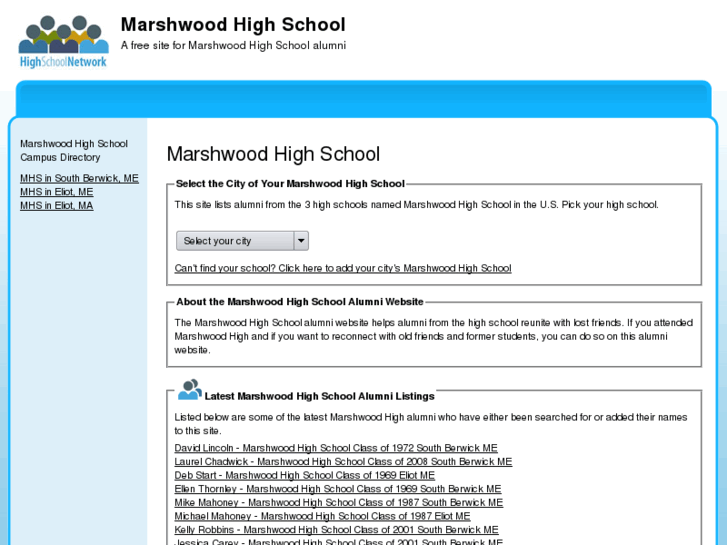 www.marshwoodhighschool.org