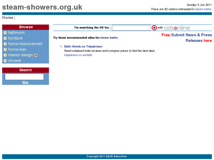 www.steam-showers.org.uk