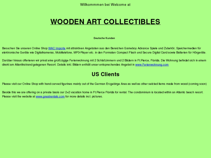 www.woodenartcollectibles.com