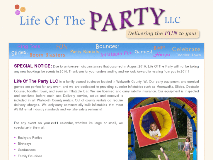 www.alifeoftheparty.com