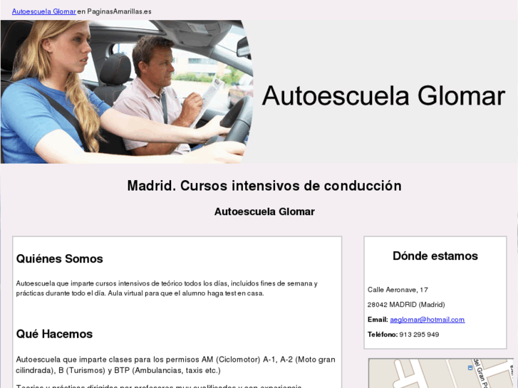 www.autoescuelaglomar.com