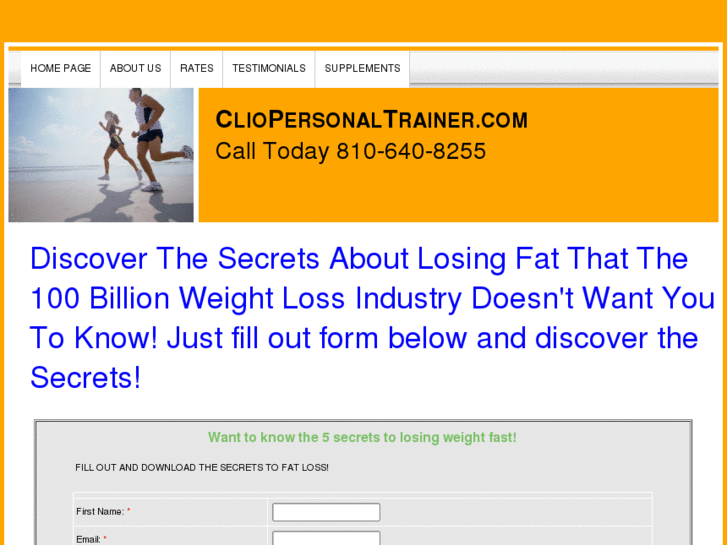 www.cliopersonaltrainer.com