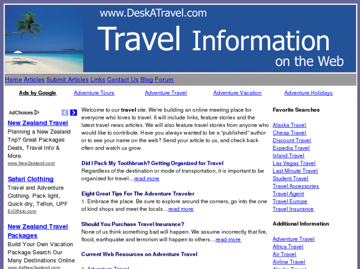 www.deskatravel.com