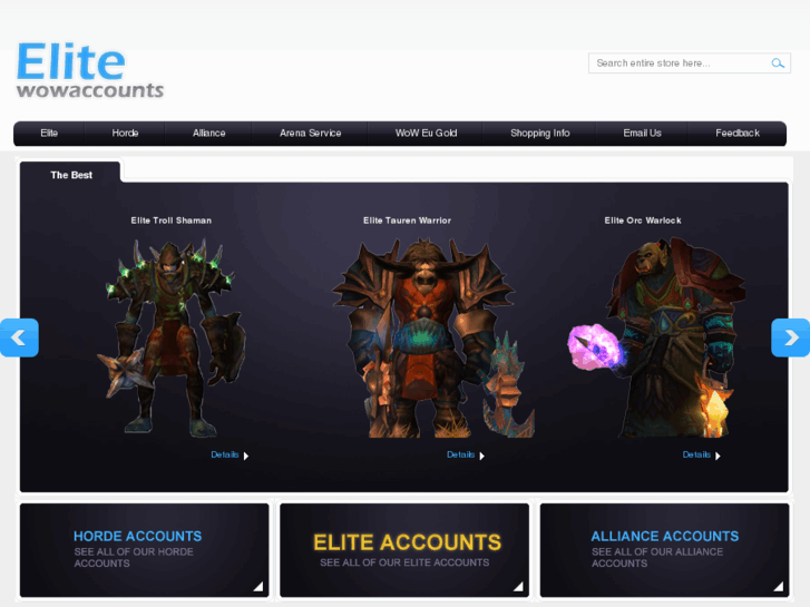 www.elitewowaccounts.com