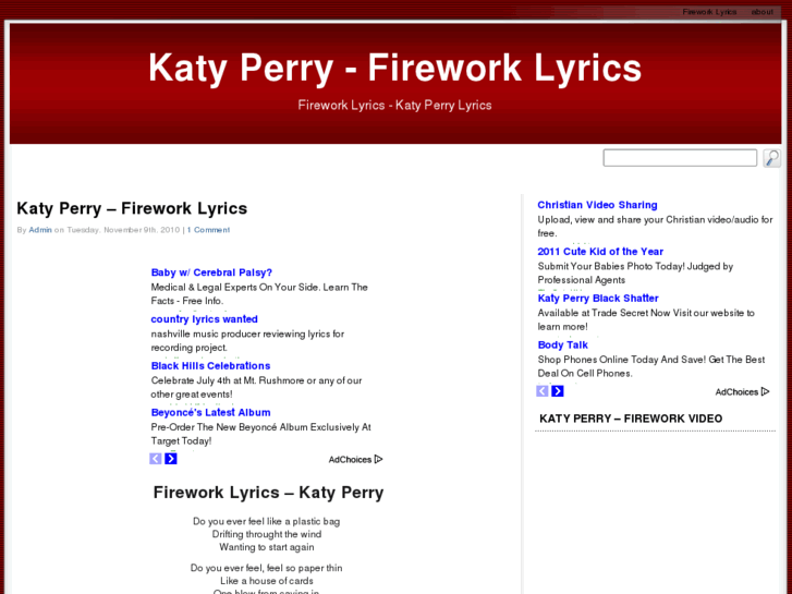 www.fireworklyrics.com