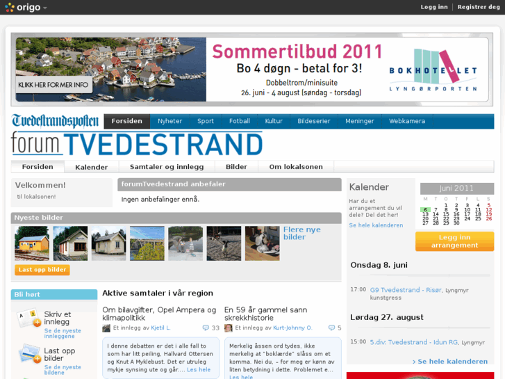 www.forumtvedestrand.no