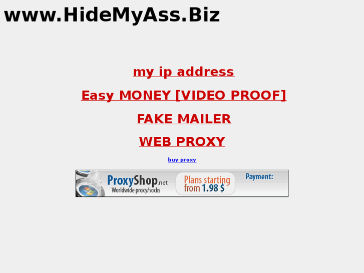 www.hidemyass.biz