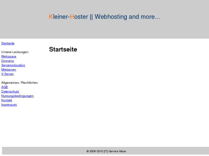 www.kleiner-hoster.de