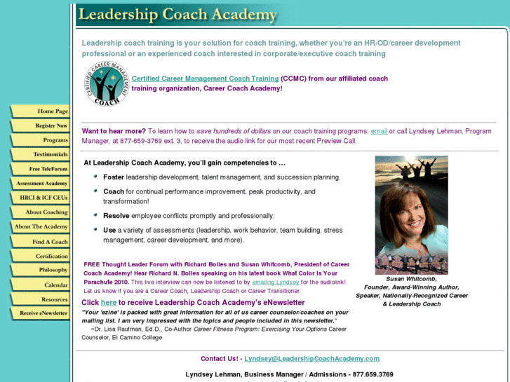 www.leadershipcoachacademy.com