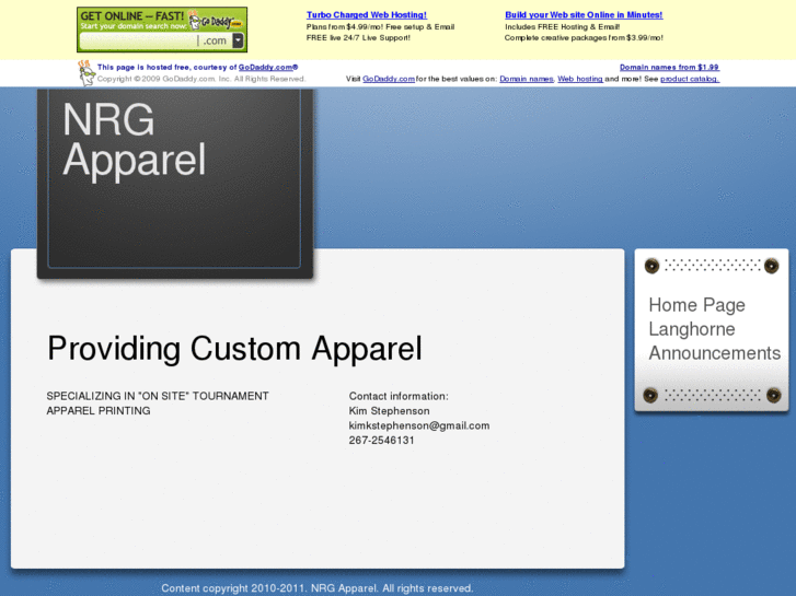 www.nrgapparel.com