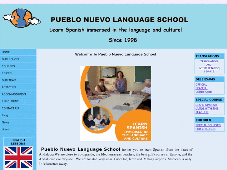 www.pueblonuevolanguageschool.com