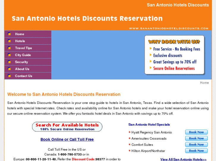 www.sanantoniohoteldiscounts.net