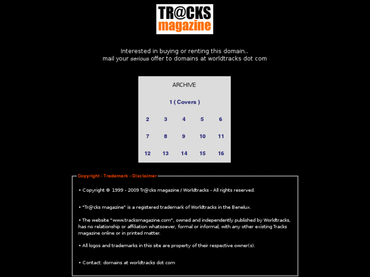 www.tracks-magazine.com