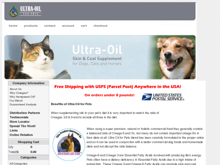 www.ultraoilforpets.com