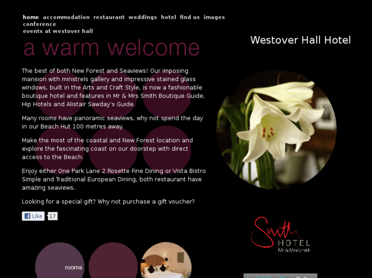 www.westoverhallhotel.com