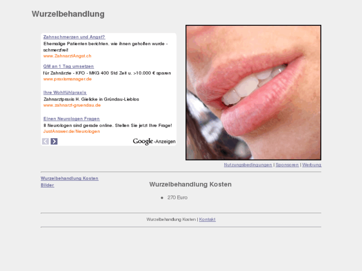 www.wurzelbehandlungkosten.com