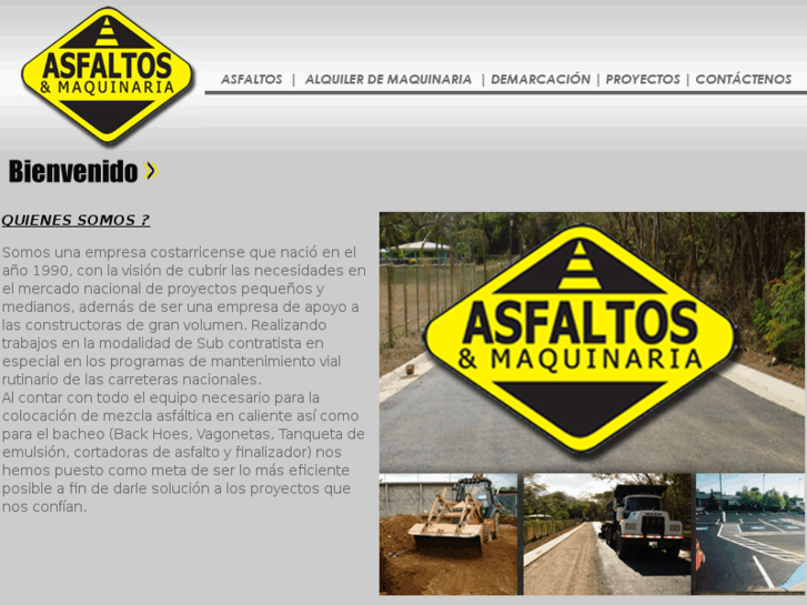 www.asfaltosymaquinaria.com