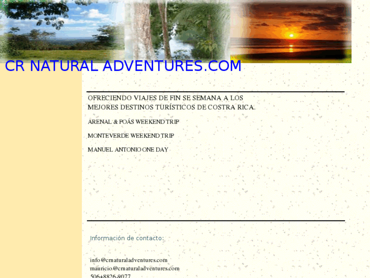 www.crnaturaladventures.com