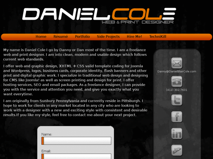 www.danielblaircole.com