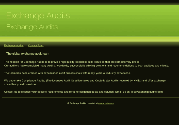 www.exchangeaudits.com