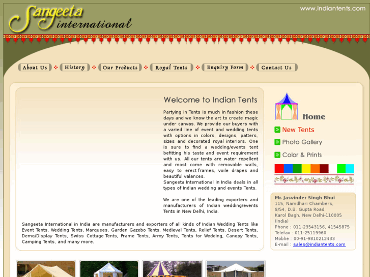 www.indiantents.com