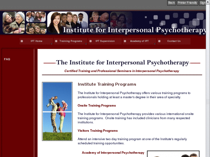 www.instituteforinterpersonalpsychotherapy.com