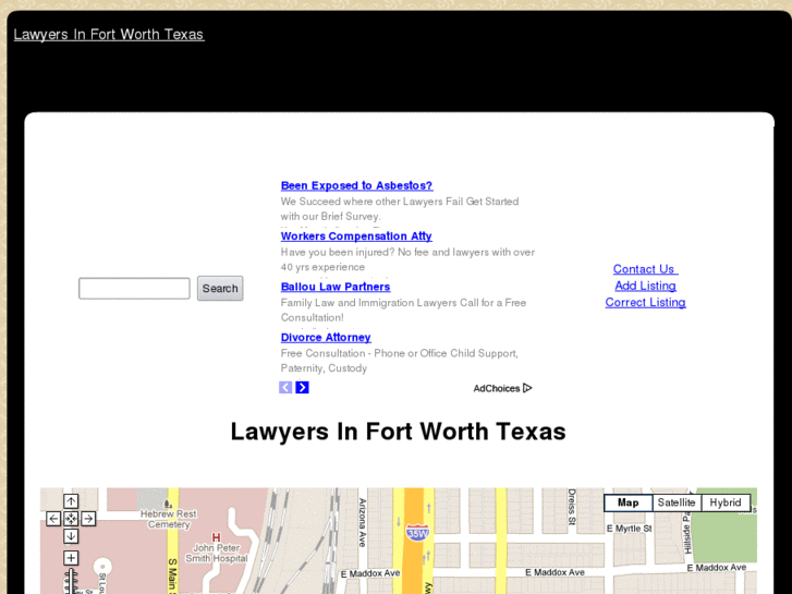 www.lawyersinfortworthtexas.com