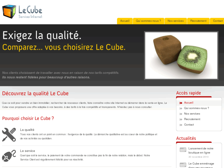 www.lecube-services.com