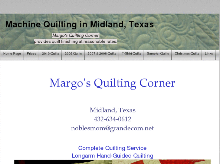 www.margosquiltingcorner.com